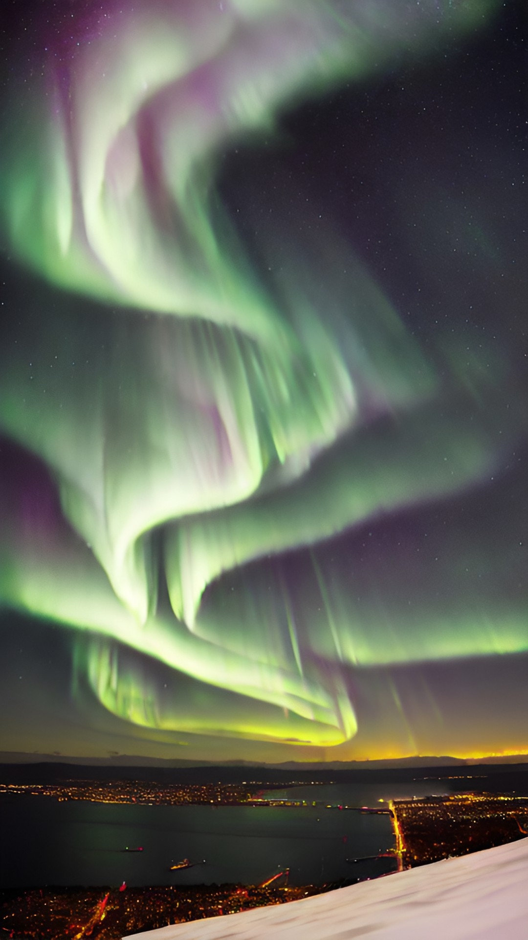 can you see northern lights in Oslo