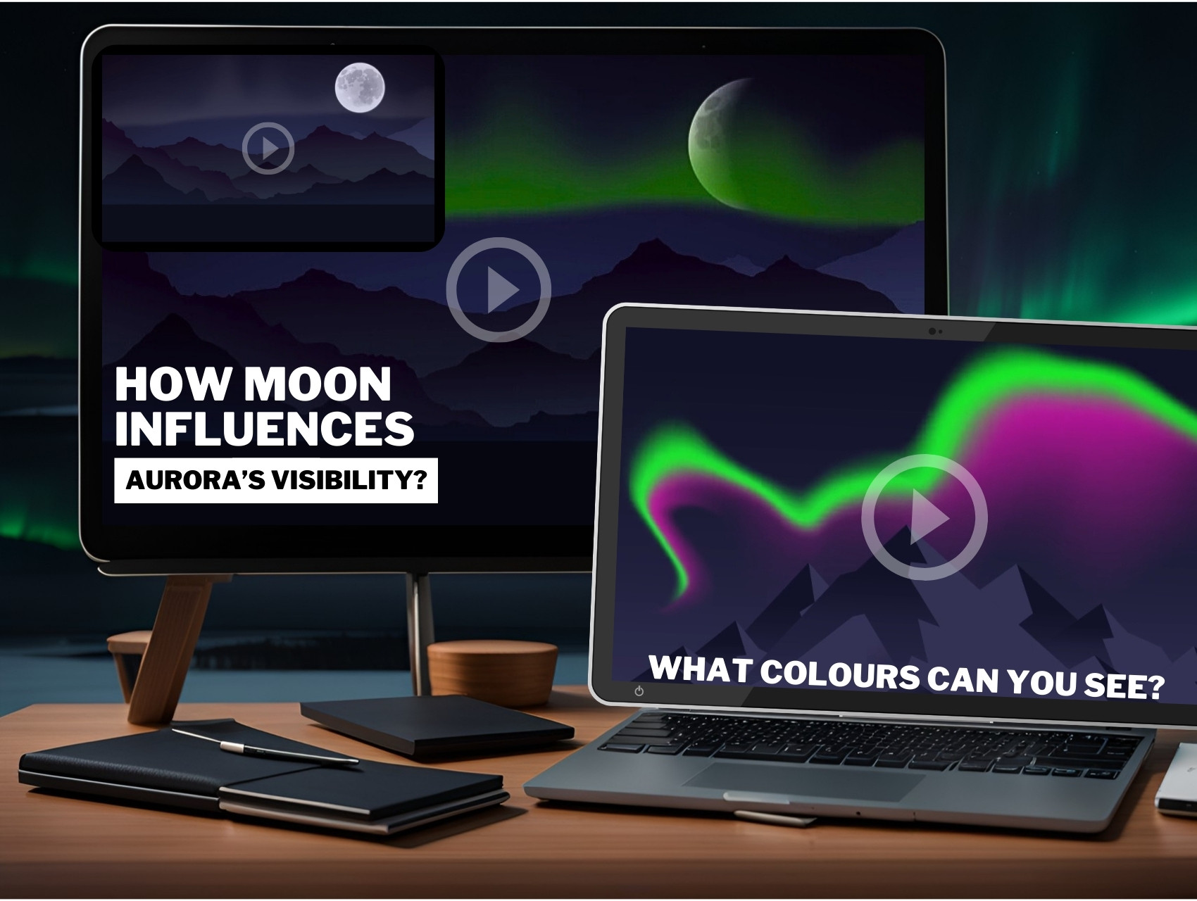 northern lights colors