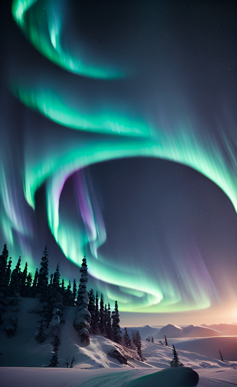 where northern lights