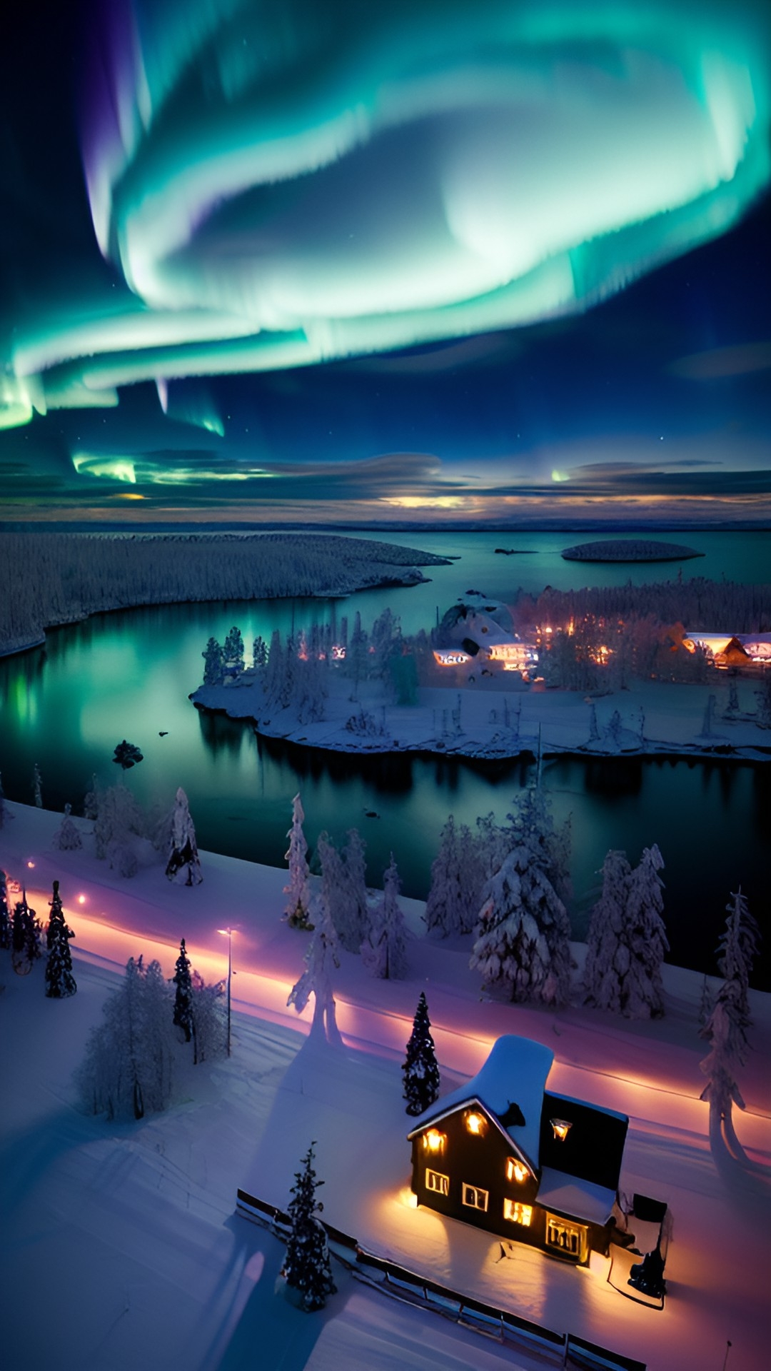 northern lights lapland