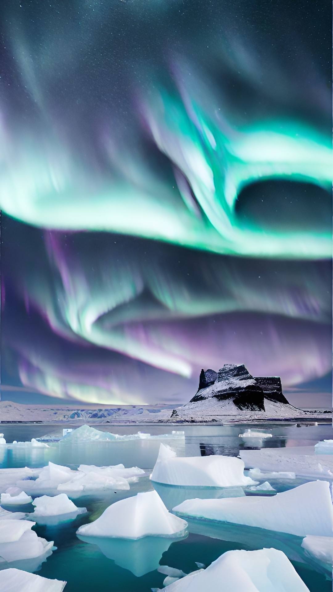 glacier lagoon in iceland