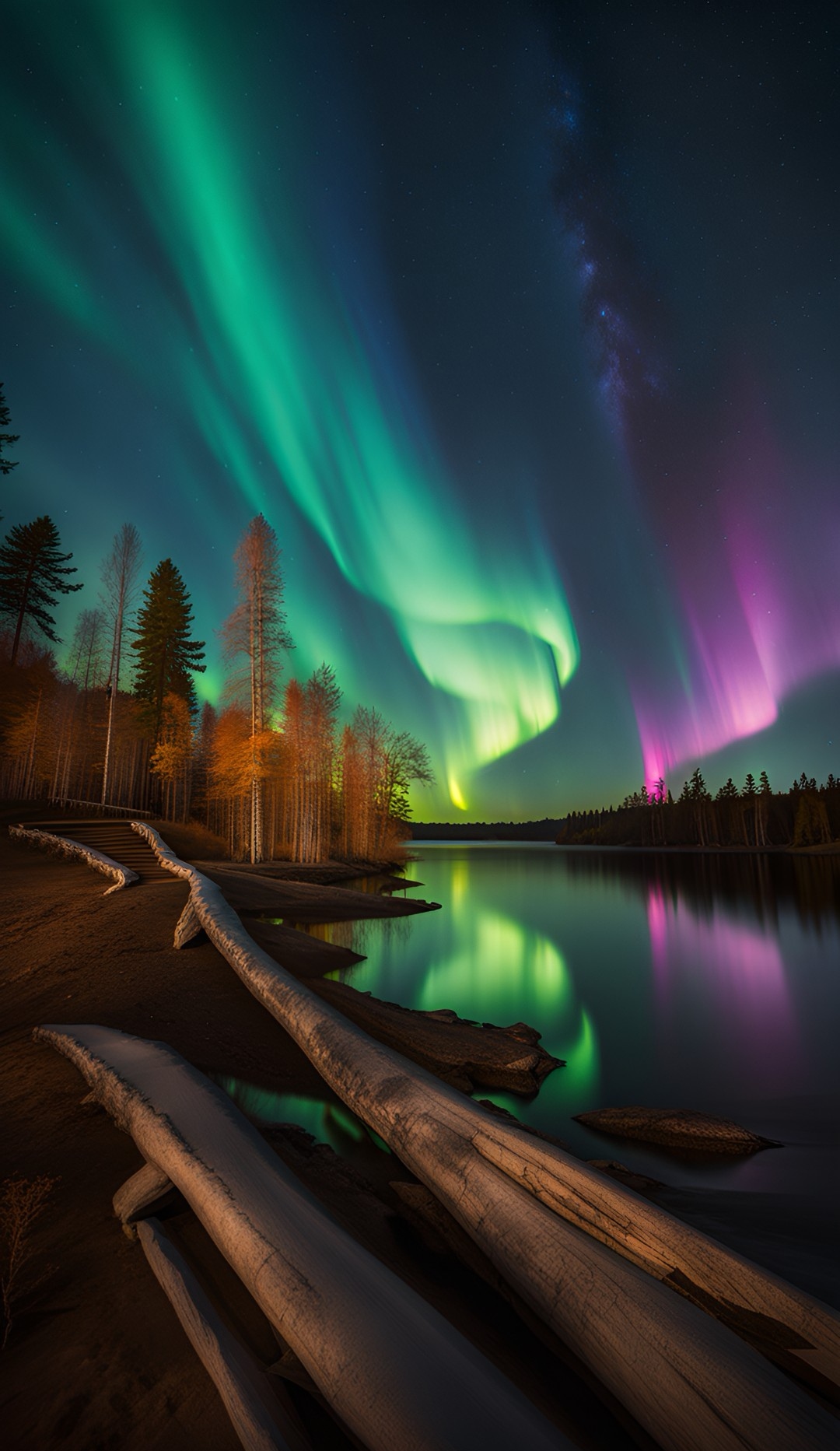 northern lights in ontario