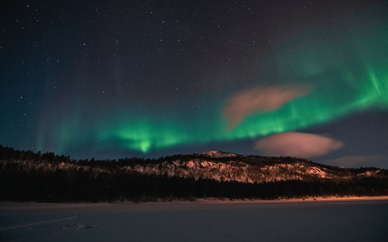 northern lights in alta norway