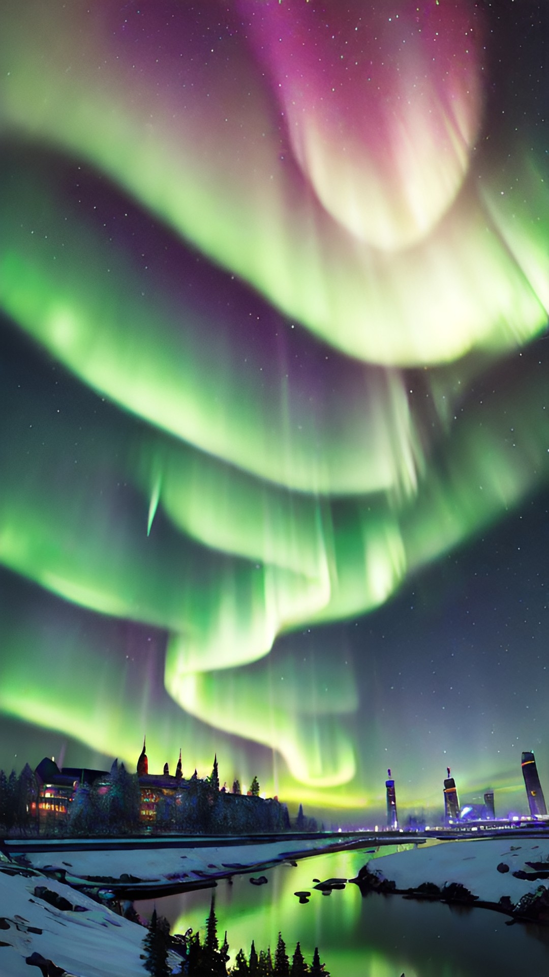 northern light Helsinki