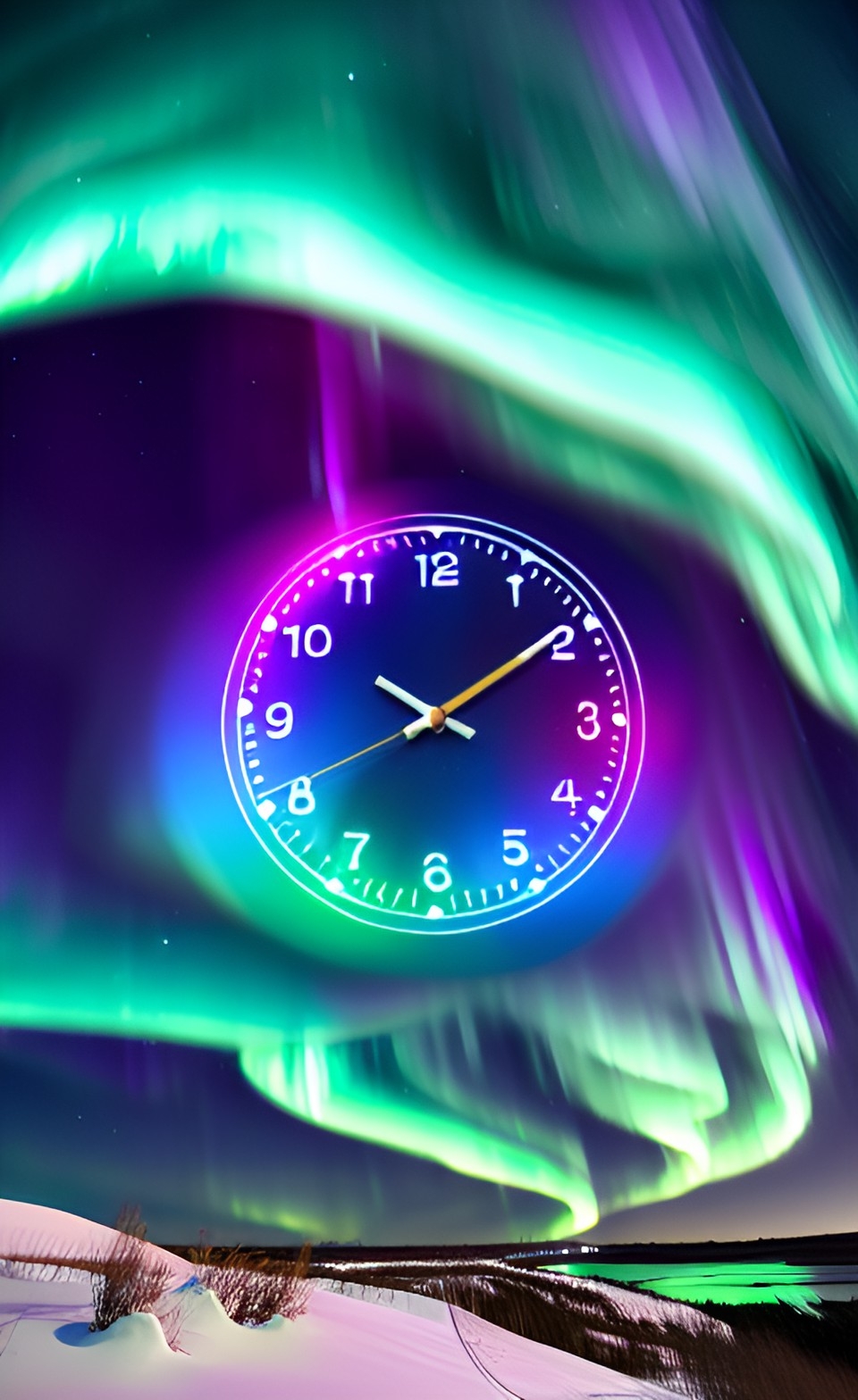 are the northern lights always visible