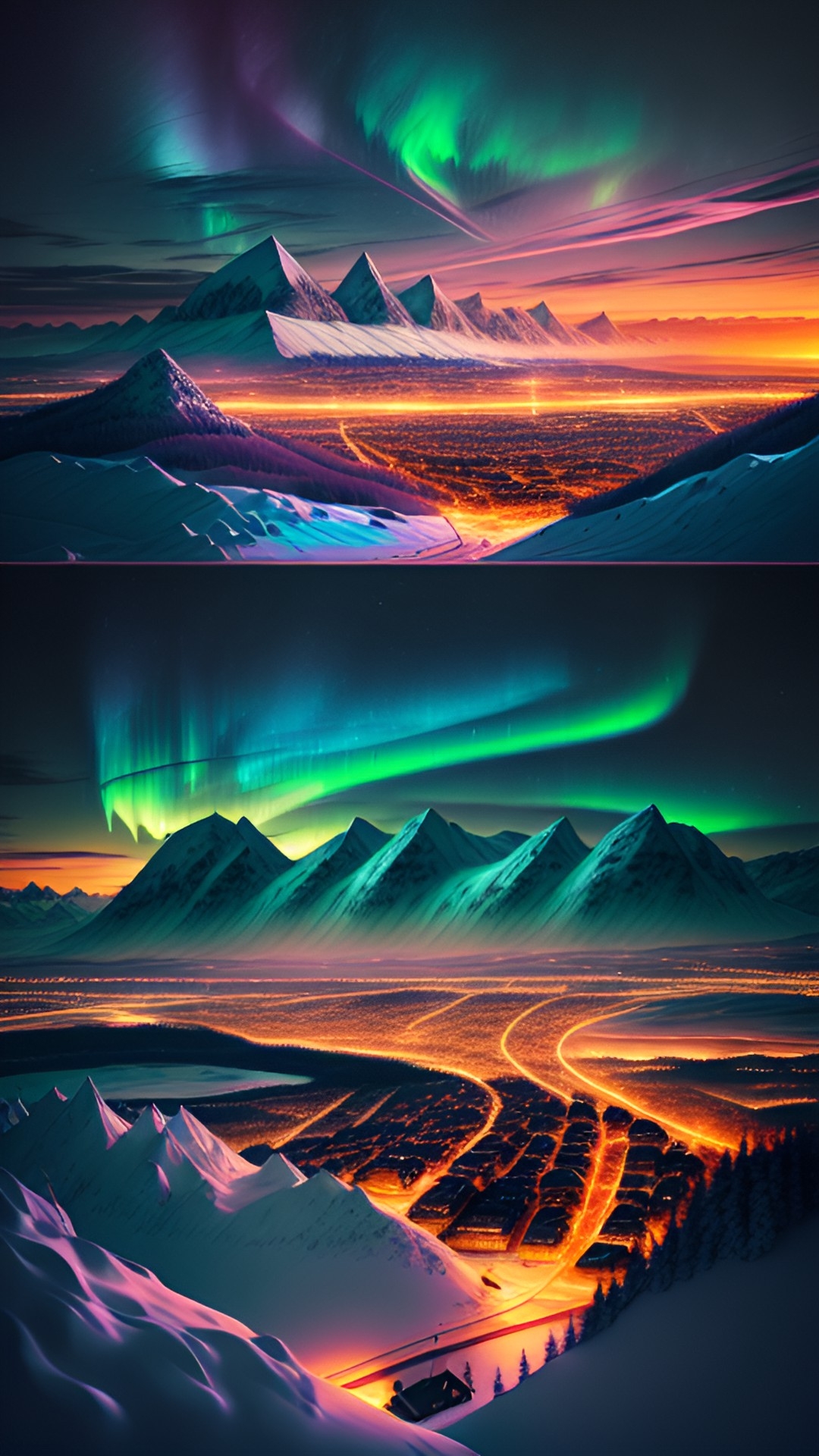 Tromso northern light