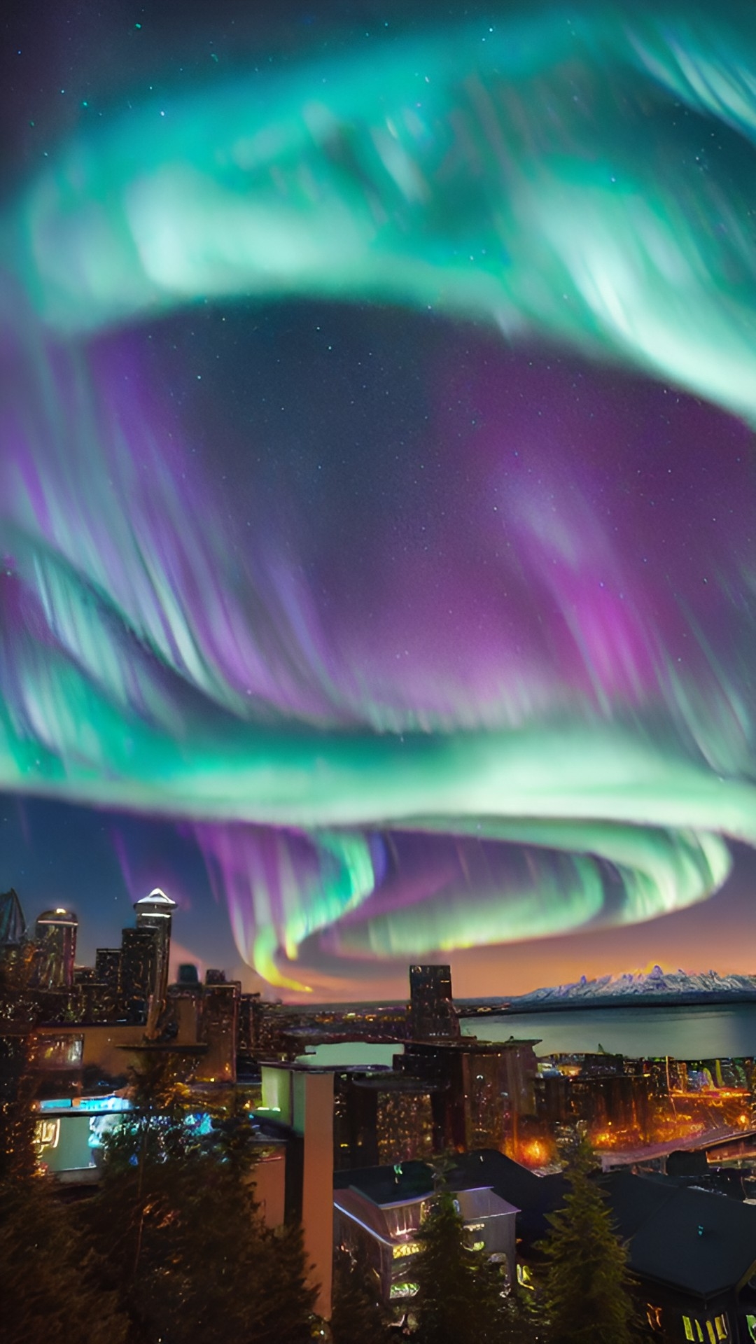 aurora forecast Vancouver