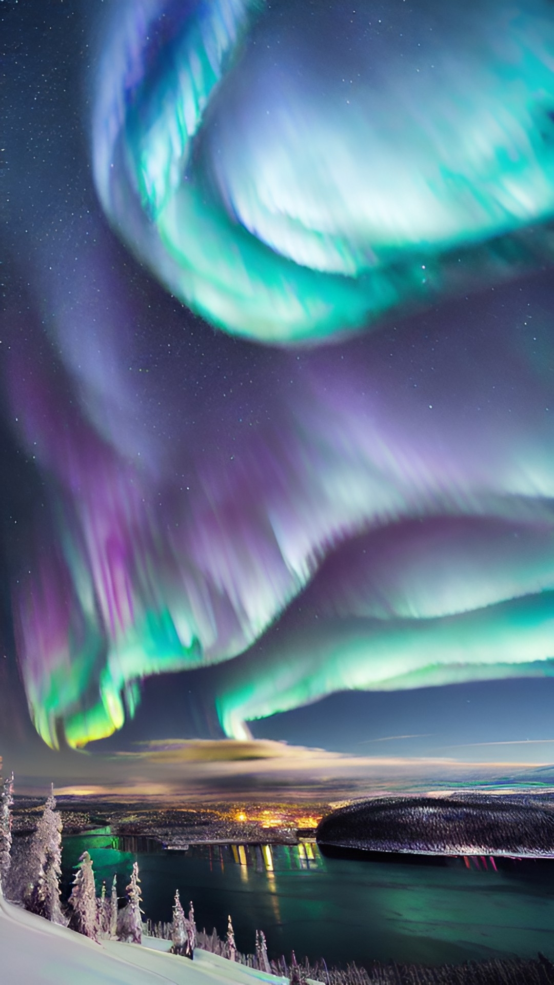 northern lights in anchorage