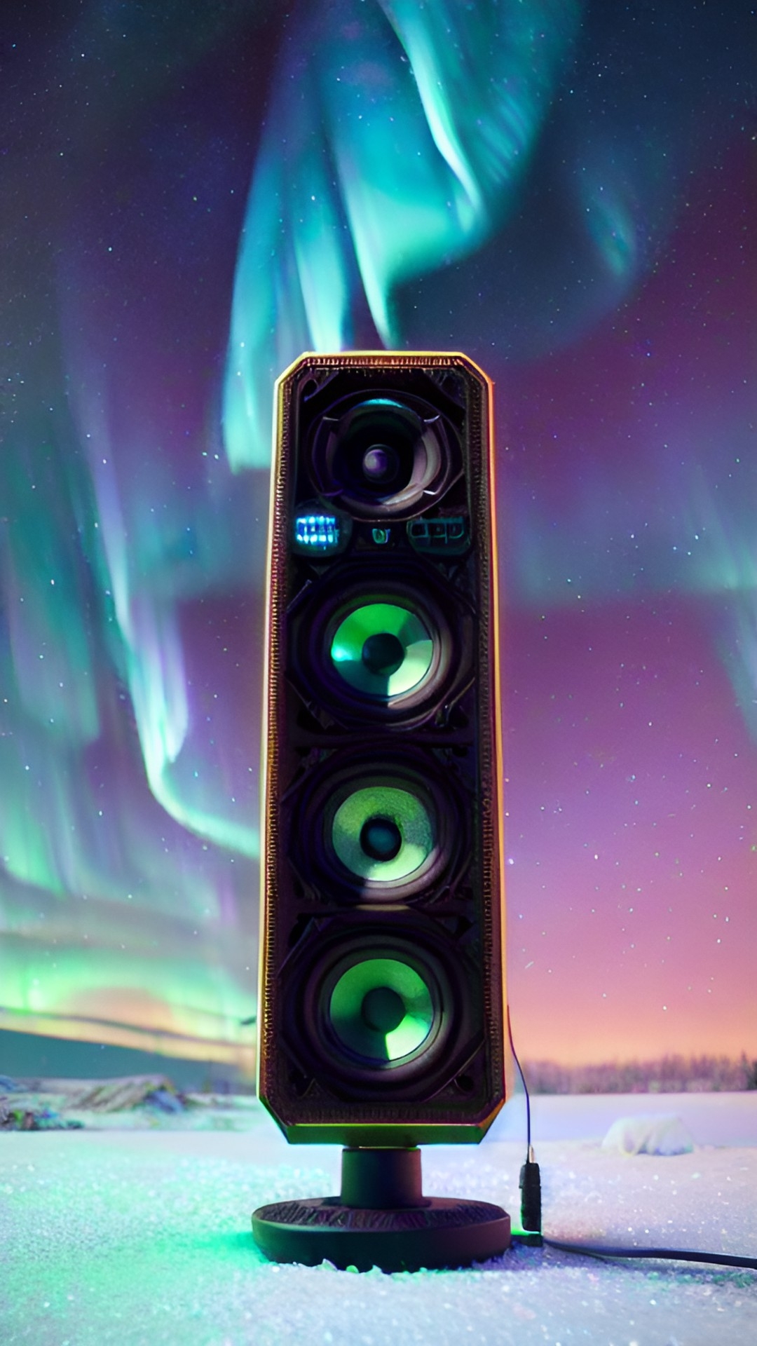 northern lights sounds