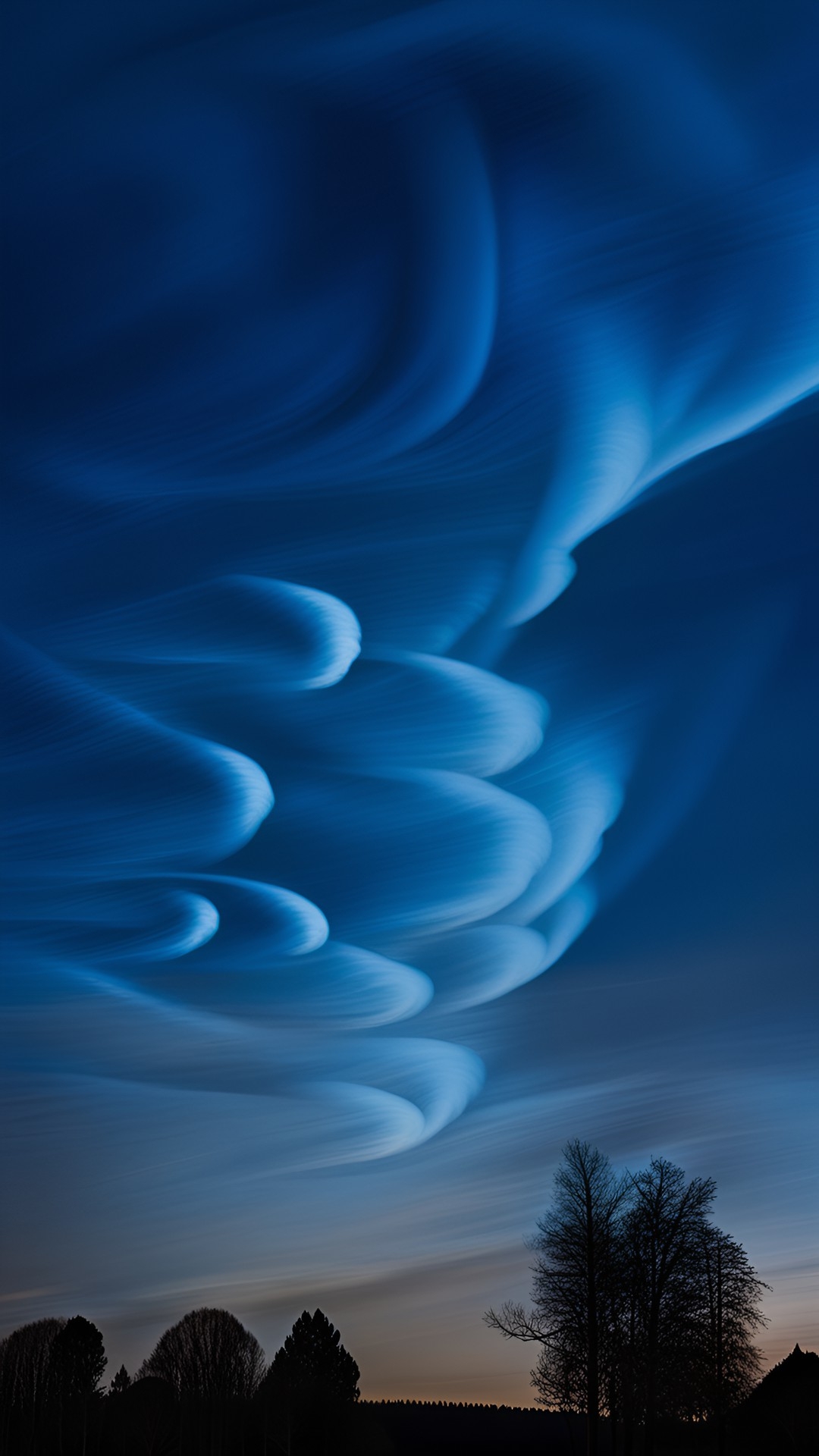 what is a noctilucent cloud