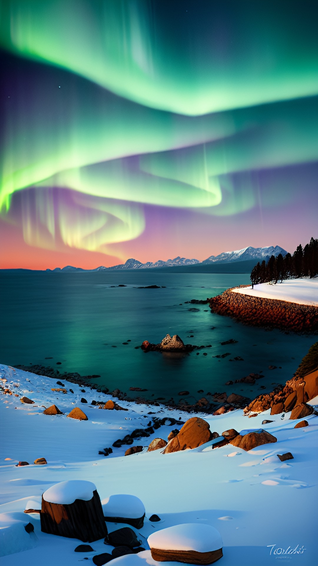 northern lights in anchorage