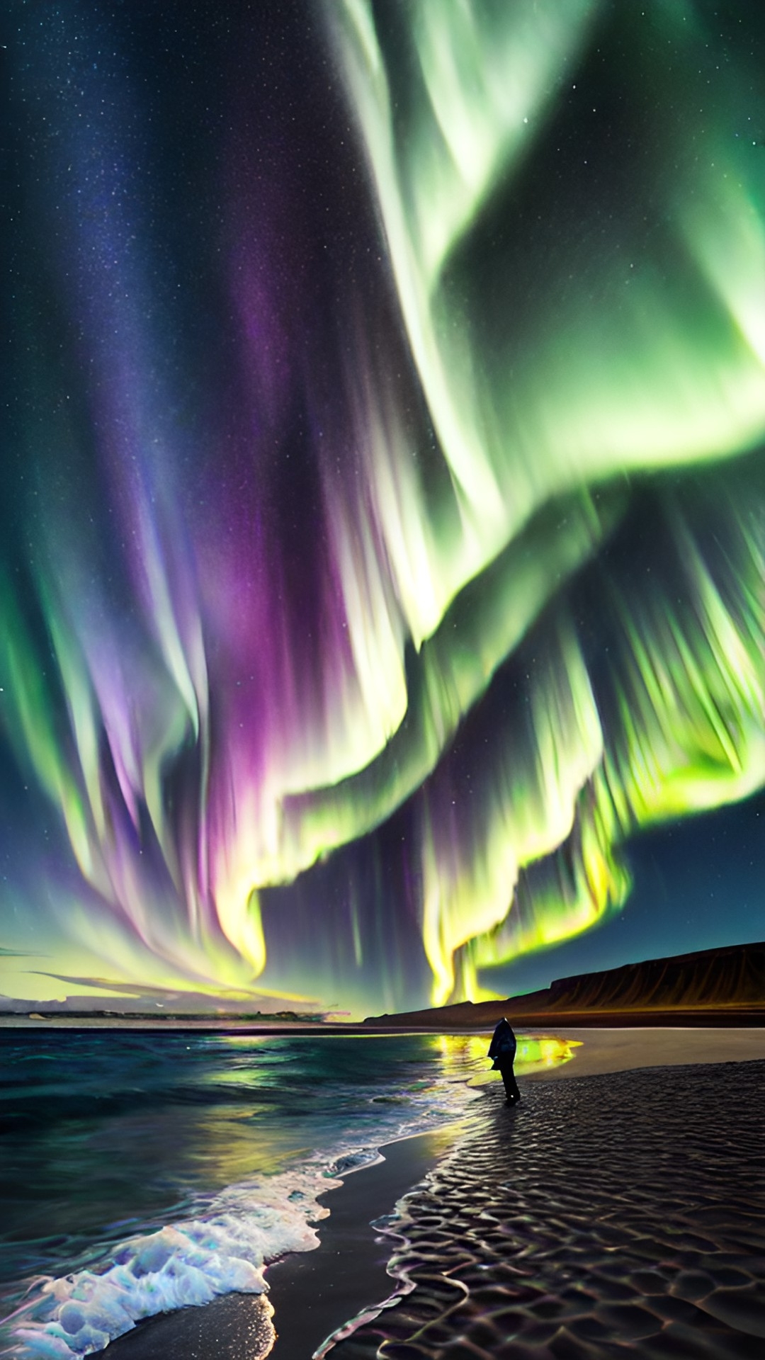 black beach in iceland