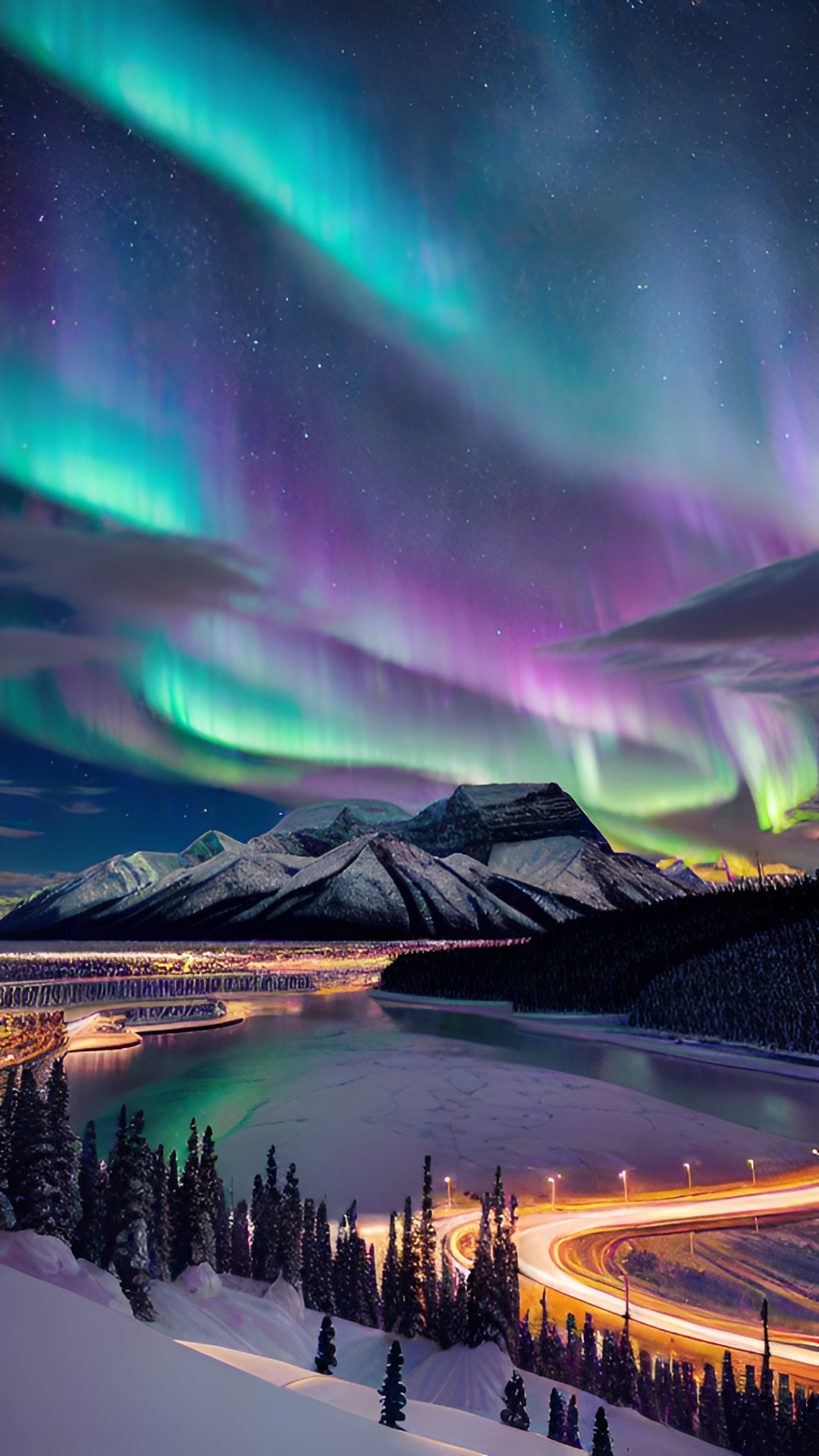 northern lights in anchorage