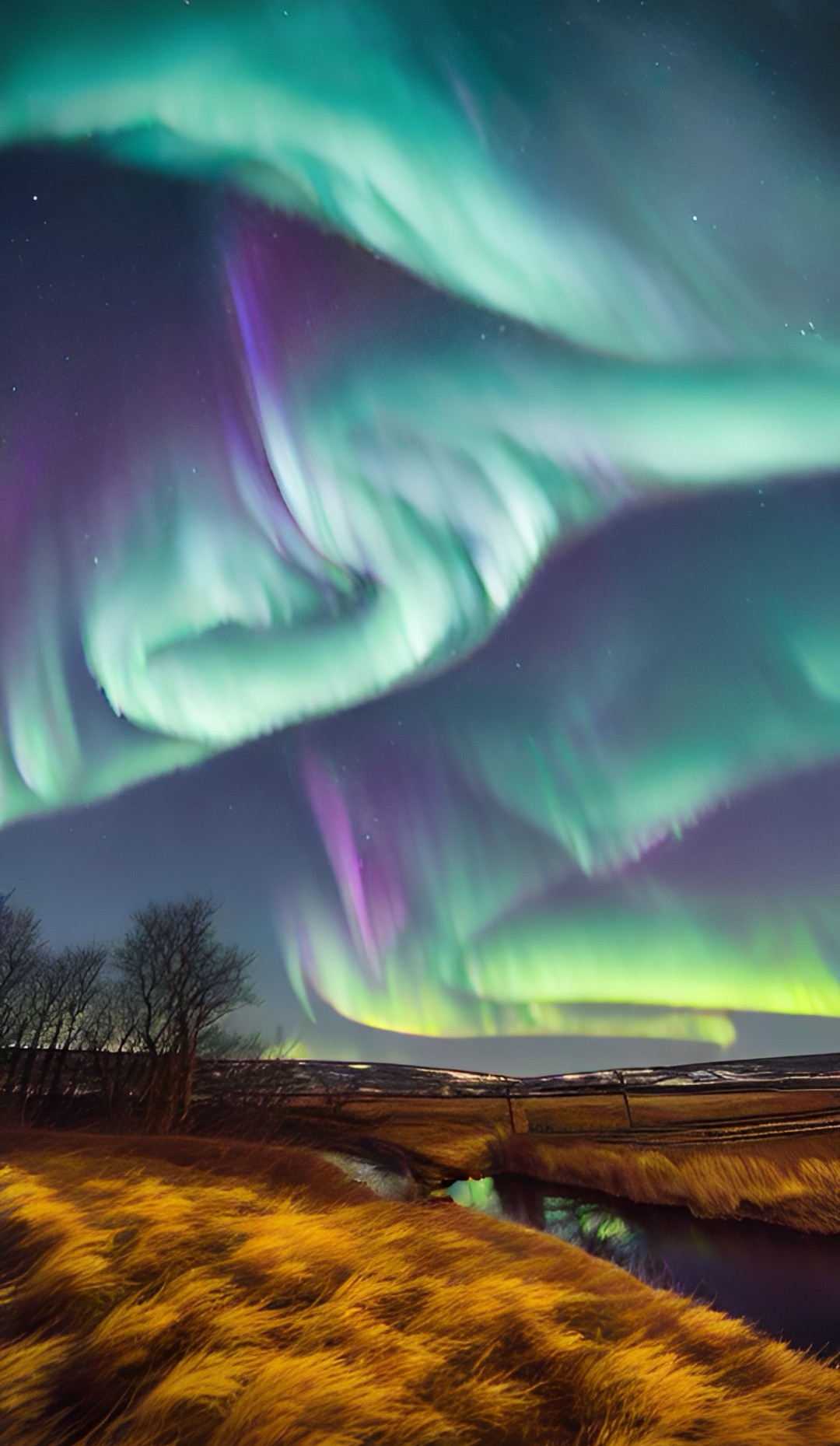 Northern Lights in Yorkshire