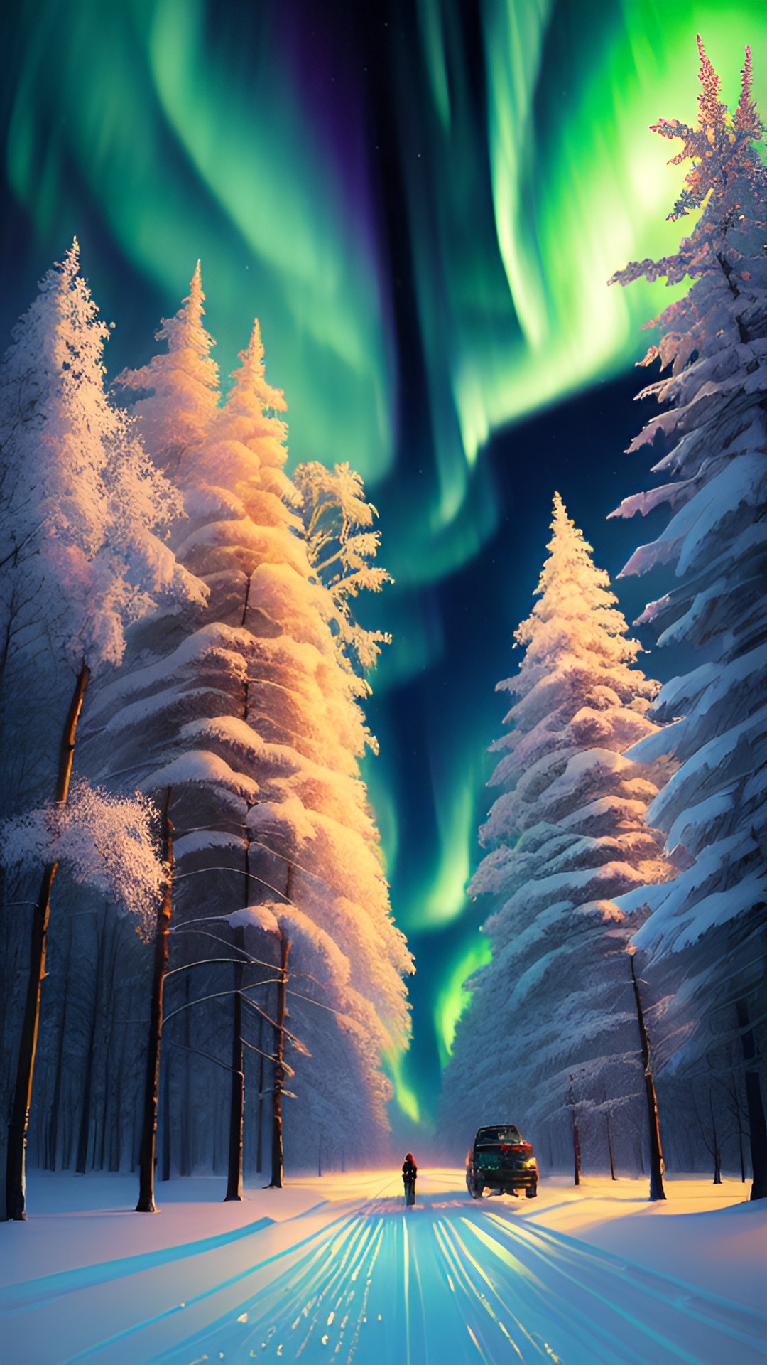 northern lights in fairbanks ak