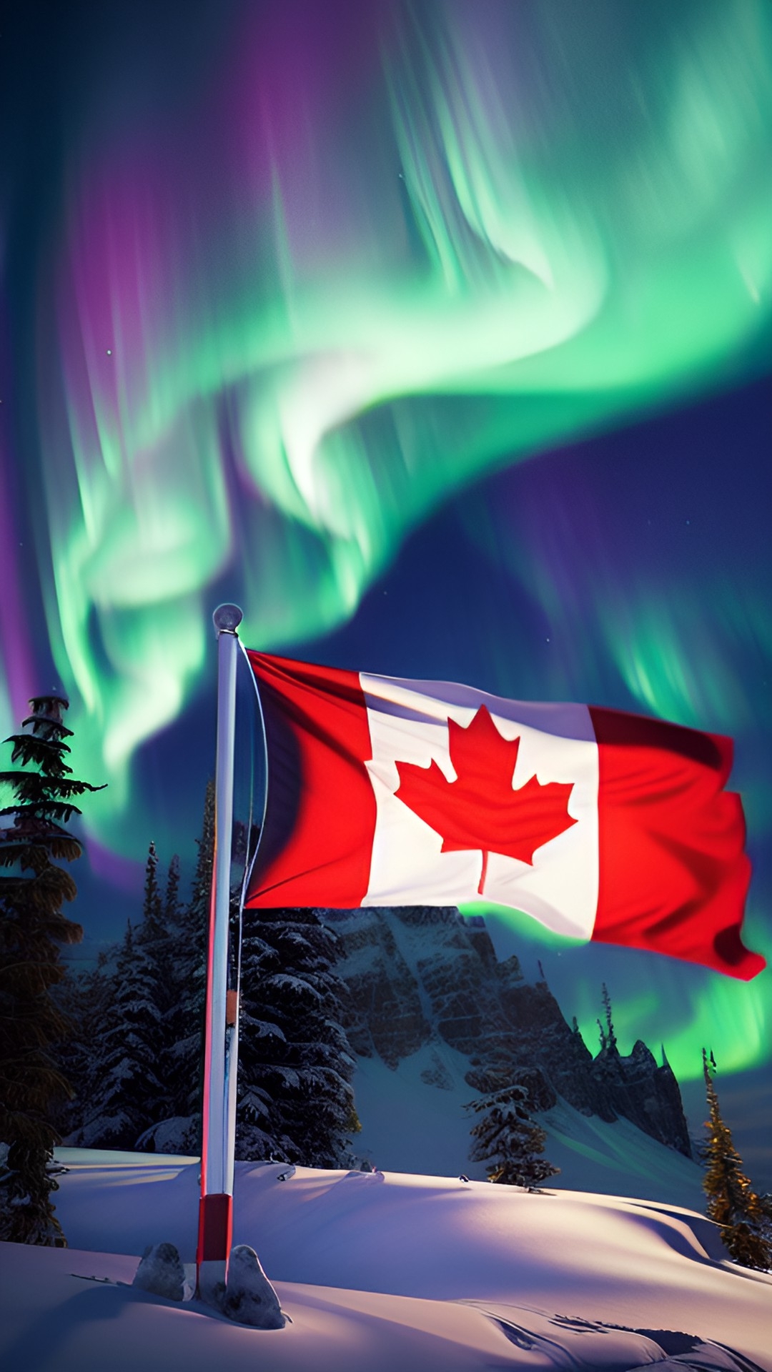 can you see northern lights in canada