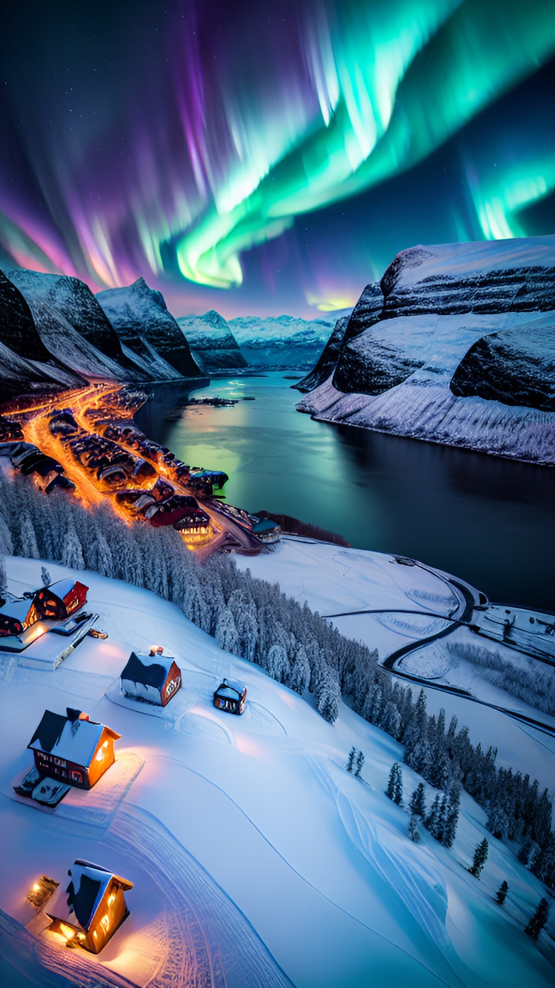 northern lights lofoten islands