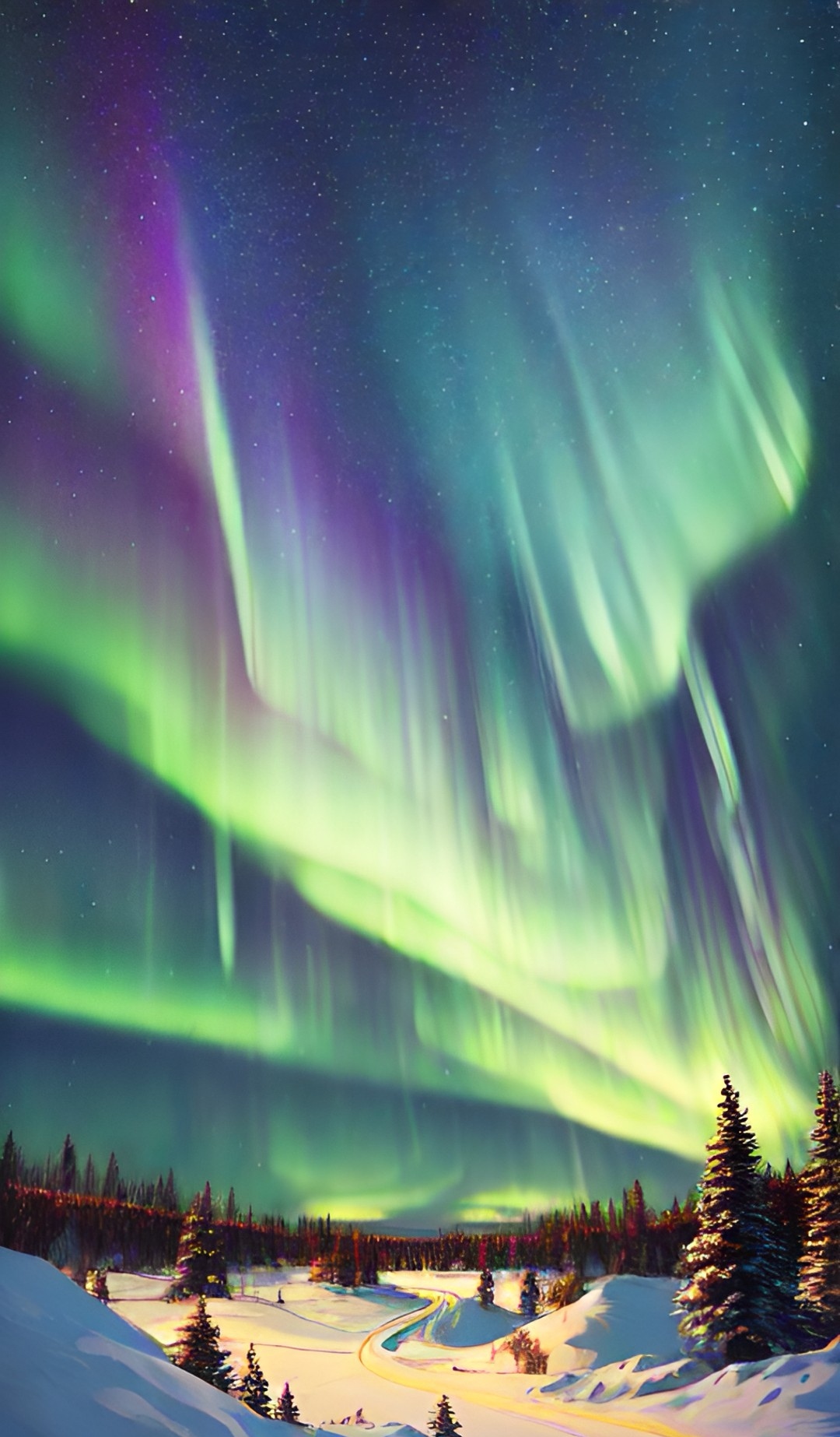 northern lights in ontario